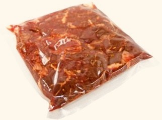 味付けカルビ 旨しょうゆタレ漬け　牛ハラミ＆サガリ 500g×2パック=1kg 即決価格で落札で４パックお屆け！