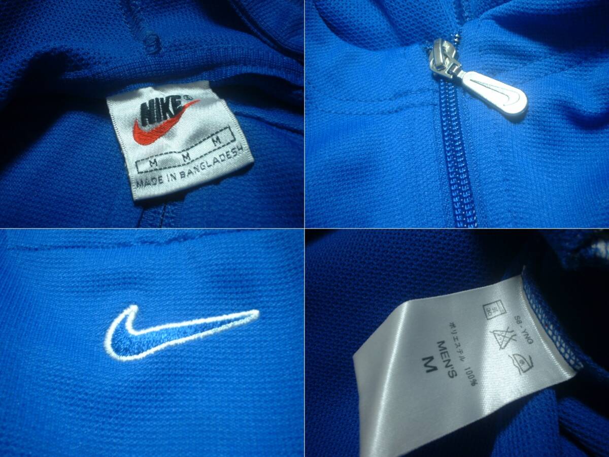 90sビンテージNIKEスウッシュ刺繍ハーフジップジャージ 90sビンテージNIKEスウッシュ刺繍ハーフジップジャージ