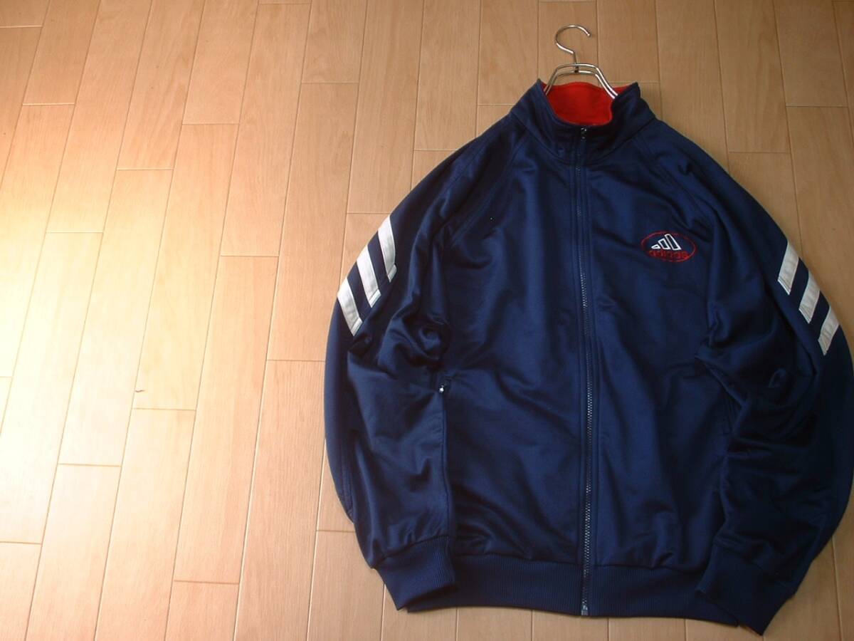 90sビンテージadidas希少マルチカラー3ラインジャージトップ万 90sビンテージadidas希少マルチカラー3ラインジャージトップ万