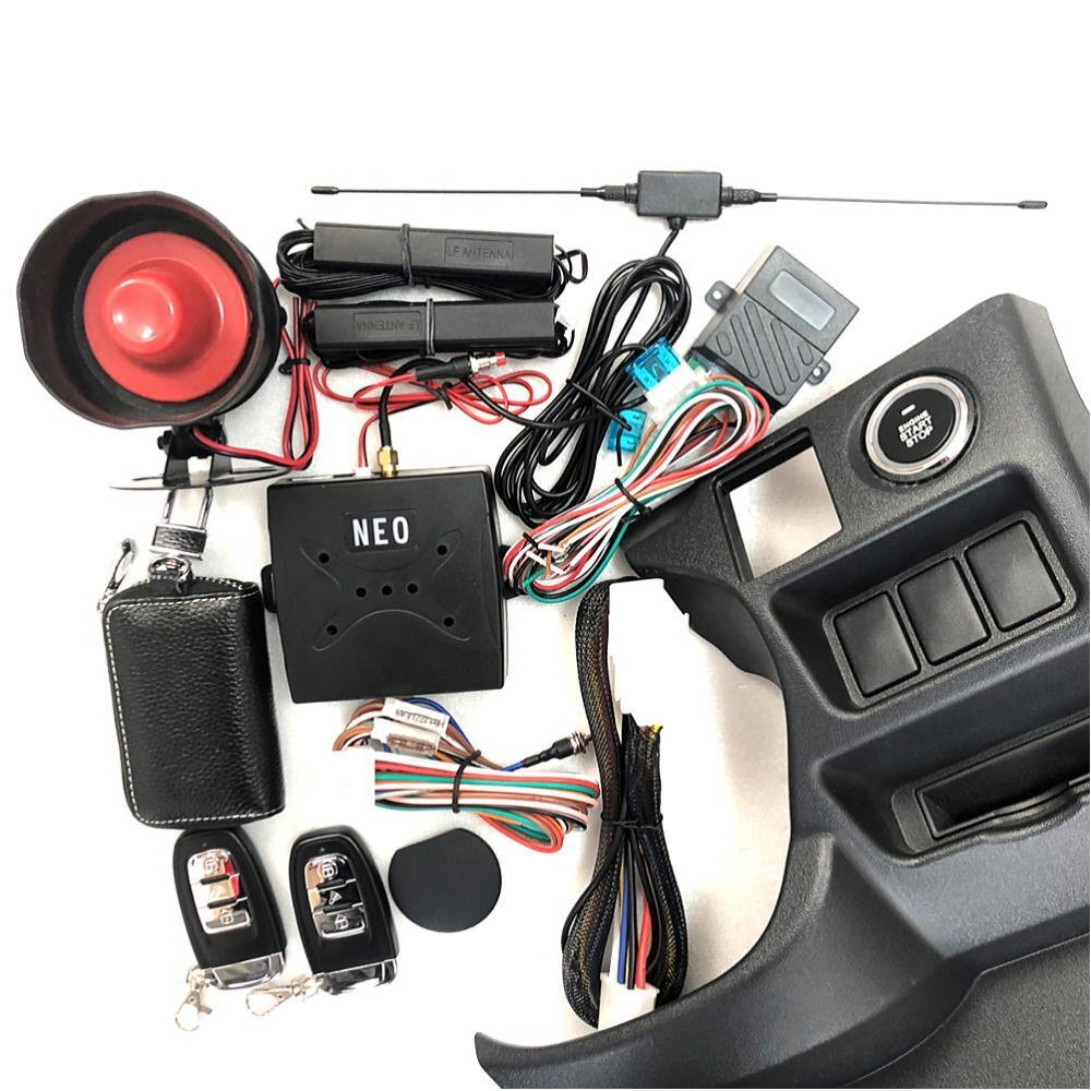 ハイエース200系2型3型イモビ対応パネル付きエンジンプッシュスタート　エンスタ ハイエース200系 2型3型 イモビ付き対応 スマートキーエンジン