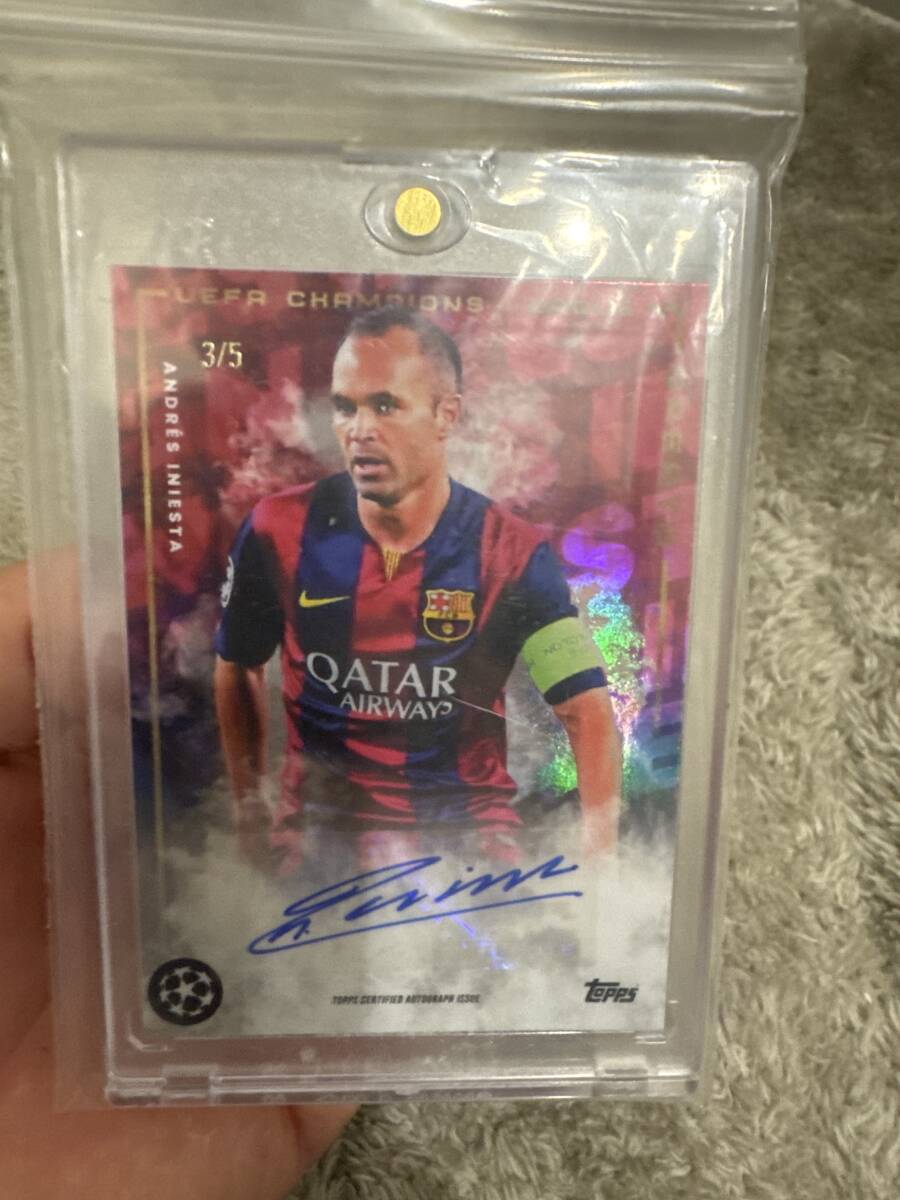 2022TOPPS JOSE MOURINHO PLATINUM 3/5 SIGNATURE CARD【ANDRES 2022TOPPS JOSE MOURINHO PLATINUM 3/5 SIGNATURE CARD【ANDRES