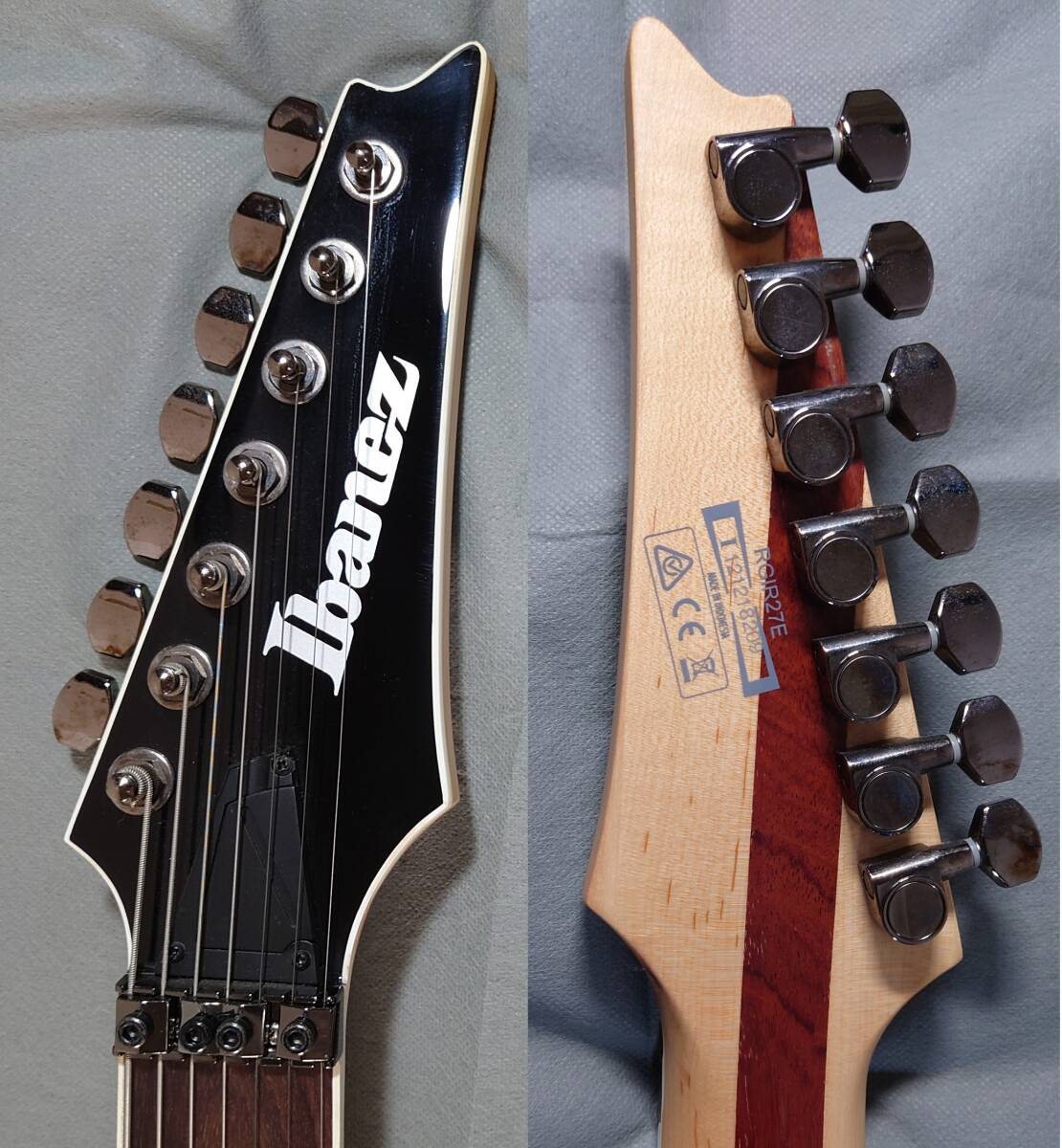 送料無料 Ibanez 7弦ギター EMG707 搭載 RGIR27E IRON LABEL 送料無料 Ibanez 7弦ギター EMG707 搭載 RGIR27E IRON LABEL