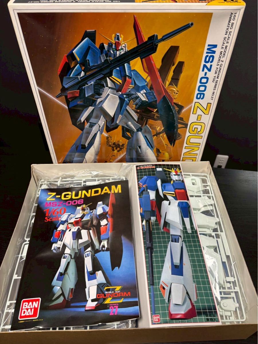 あなたにおすすめの商品 1円スタート // 【新品未開封】旧キット Zガンダム 1/60 MSZ-006 機動戦士ガンダム