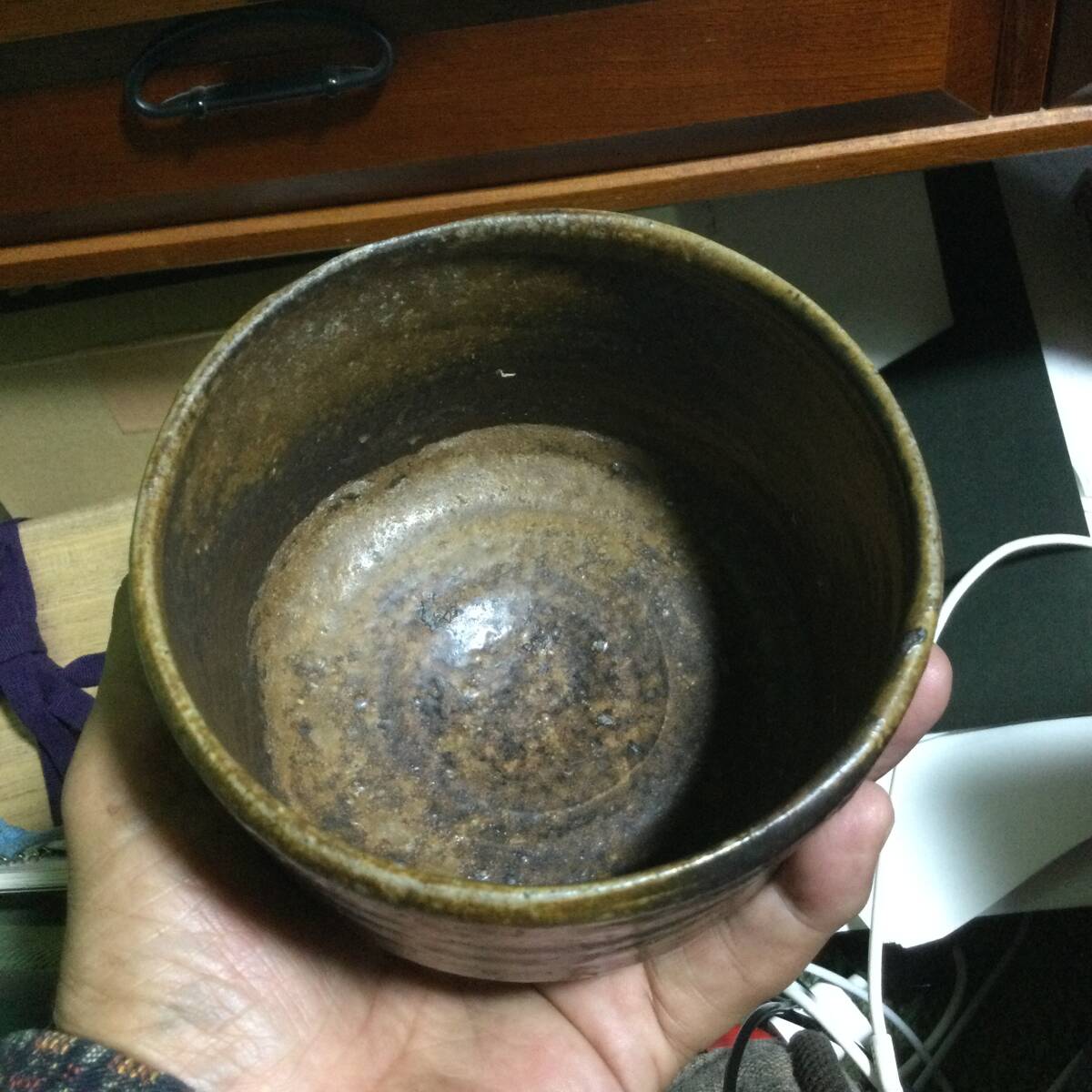 備前焼 金重陶陽 茶碗 共箱 人間国宝 本物保証 茶道具 (茶碗 備前焼 金重陶陽 茶碗 共箱 人間国宝 本物保証 茶道具 (茶碗