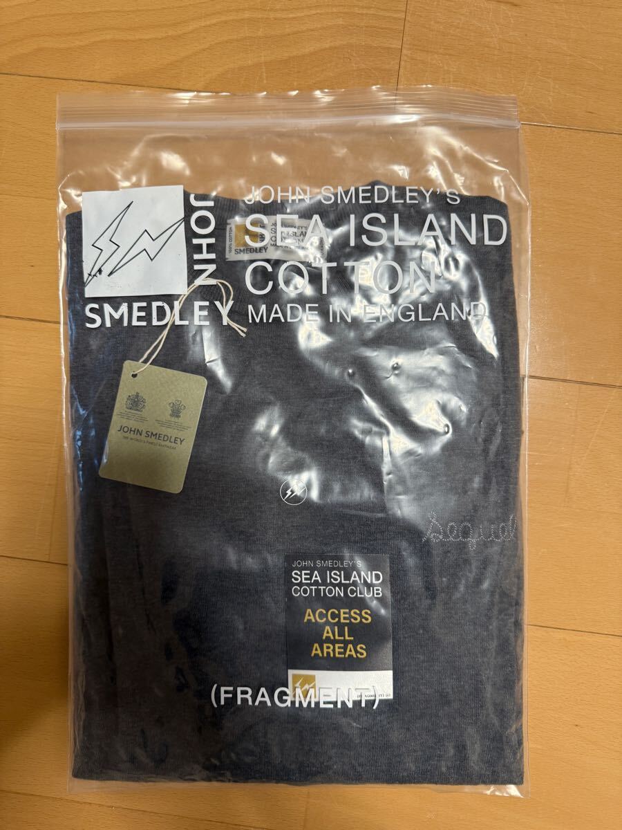 SEQUEL x FRAGMENT DESIGN x JOHN SMEDLEY ニット グレー M SEQUEL x FRAGMENT DESIGN x JOHN SMEDLEY ニット グレー M