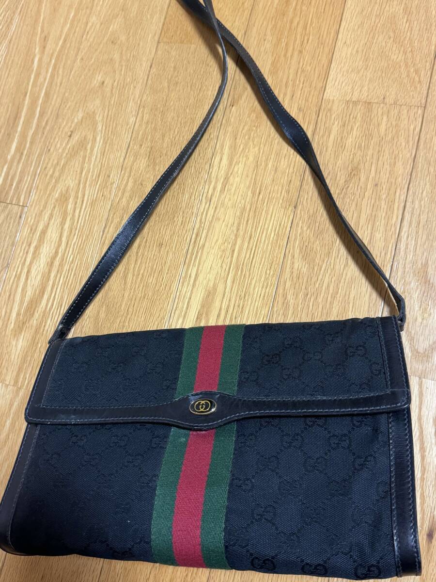 ☆GUCCI オールドグッチ 肩掛け サコッシュ☆(オールドグッチ ☆GUCCI オールドグッチ 肩掛け サコッシュ☆(オールドグッチ