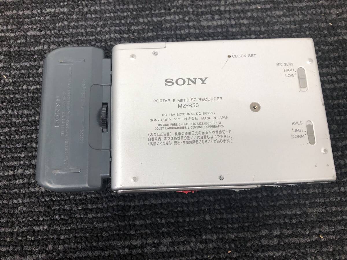 SONY MD WALKMAN MZ-R50 ソニー MDウォークマン ポータブルMD SONY MD WALKMAN MZ-R50 ソニー MDウォークマン ポータブルMD