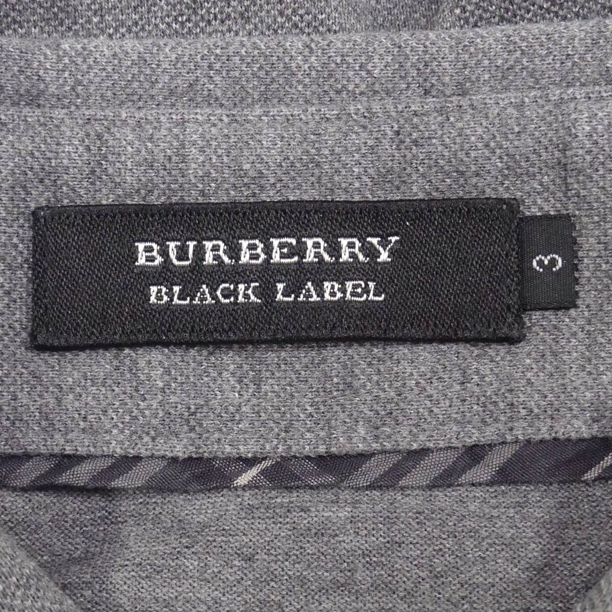即決 BURBERRY BLACK LABEL メンズ L 廃版 ポロシャツ 即決 BURBERRY BLACK LABEL メンズ L 廃版 ポロシャツ