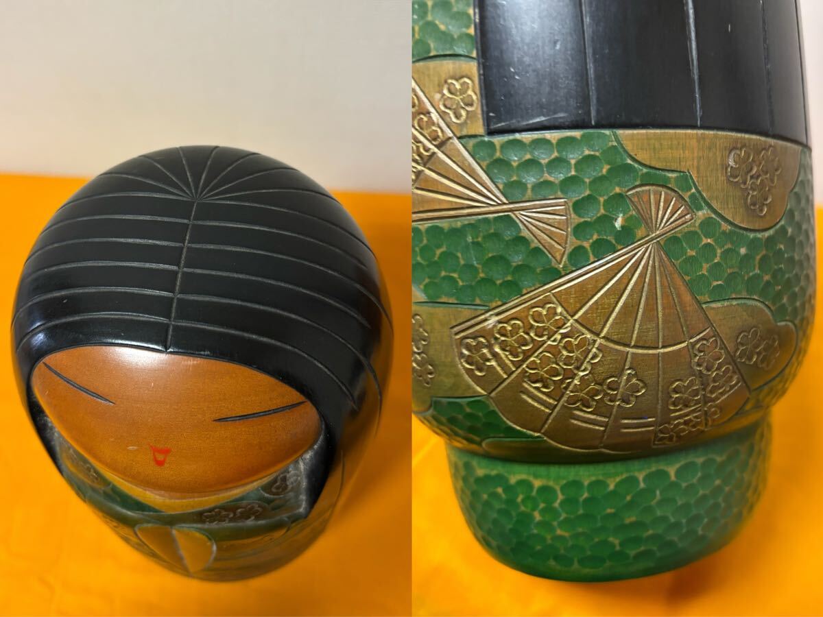 創作こけし 吉田多加志 作 こけし 題名 祈り 内閣総理大臣賞受賞 創作こけし 吉田多加志 作 こけし 題名 祈り 内閣総理大臣賞受賞
