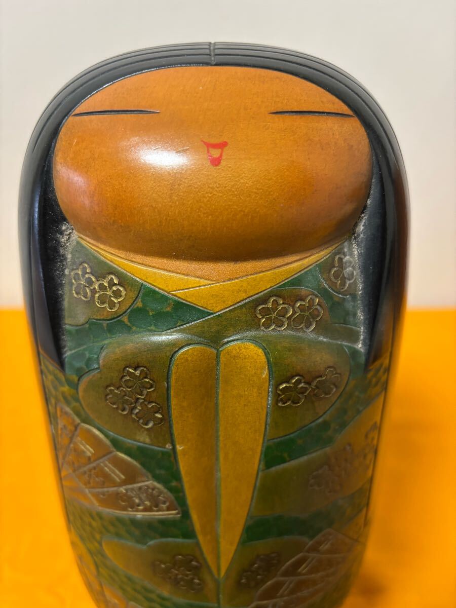 創作こけし 吉田多加志 作 こけし 題名 祈り 内閣総理大臣賞受賞 創作こけし 吉田多加志 作 こけし 題名 祈り 内閣総理大臣賞受賞