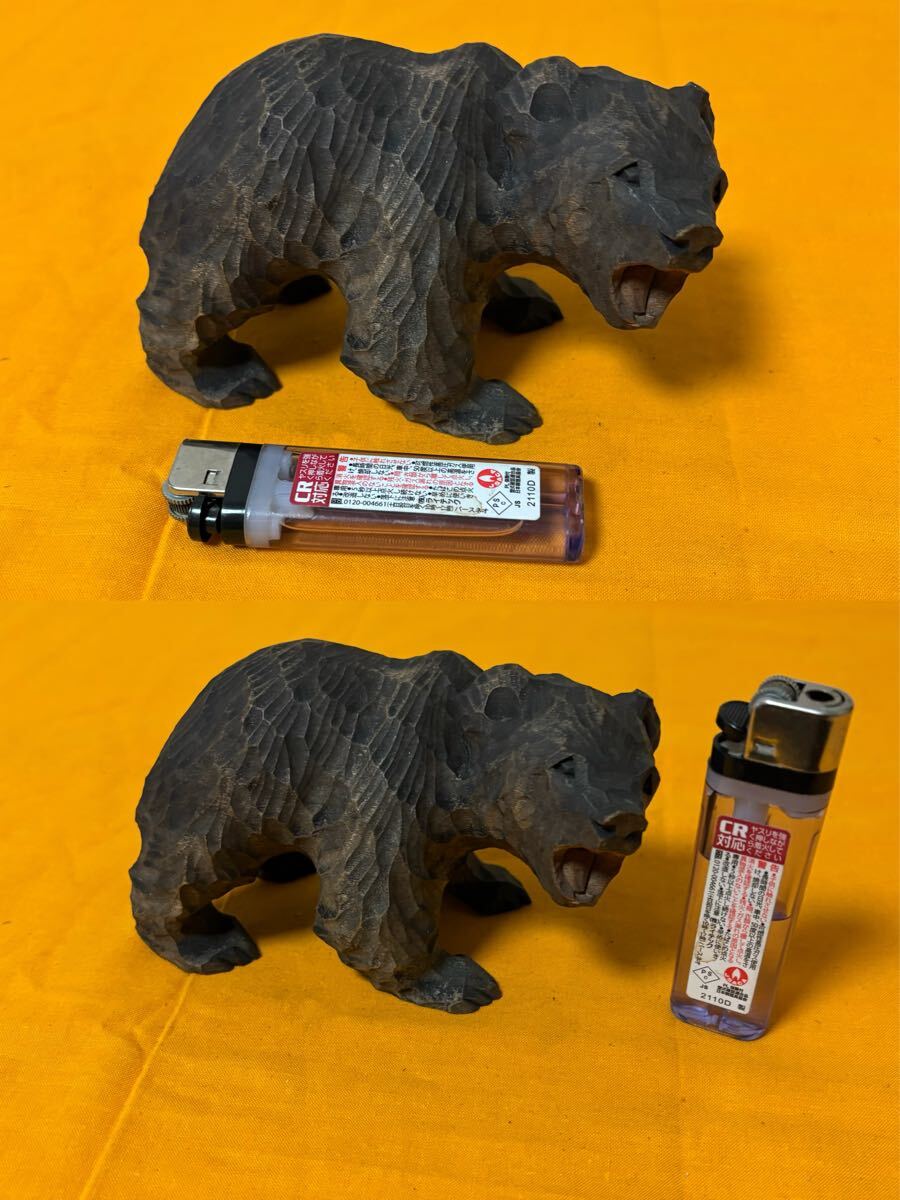 北海道 木彫 熊 小型 熊 置物 天然木 彫刻 クマ アイヌ 郷土玩具 北海道 木彫 熊 小型 熊 置物 天然木 彫刻 クマ アイヌ 郷土玩具