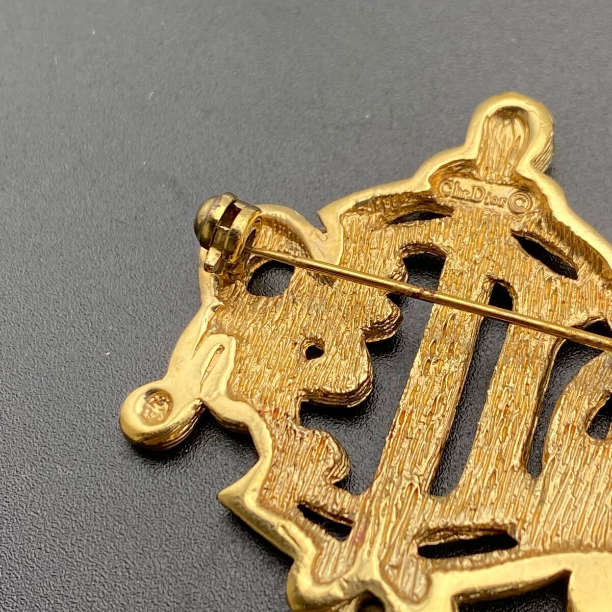 希少・極美品】Christian Dior クリスチャンディオール ブローチ 希少・極美品】Christian Dior クリスチャンディオール ブローチ