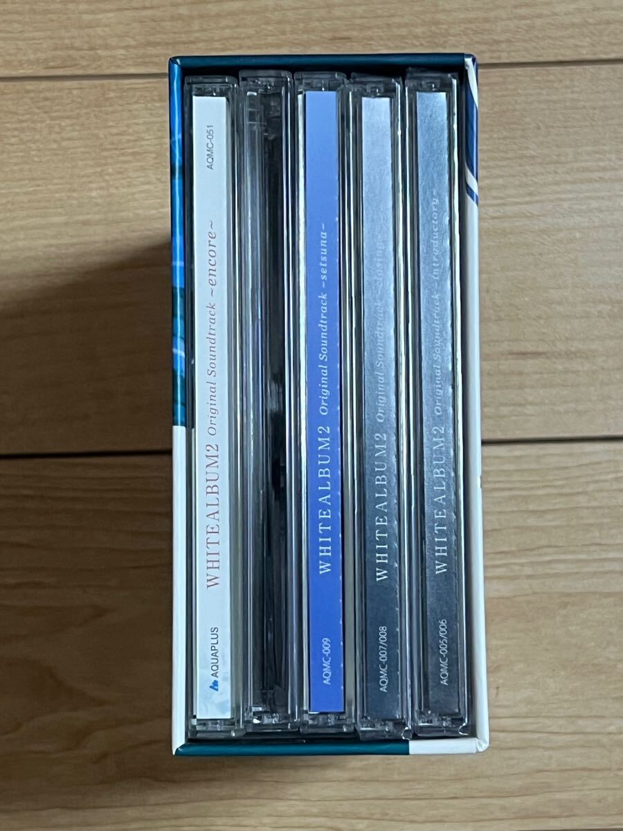 一部未開封】WHITE ALBUM2 soundtrack SPECIAL BOX + encore 一部未開封】WHITE ALBUM2 soundtrack SPECIAL BOX + encore