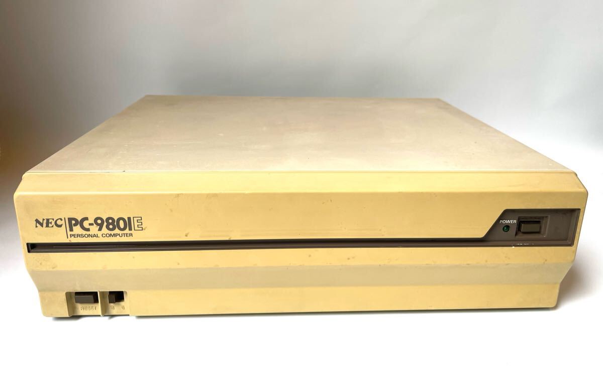 1円スタート】NEC 9801E 通電のみ確認 ジャンク扱い 部品取り 1円スタート】NEC 9801E 通電のみ確認 ジャンク扱い 部品取り