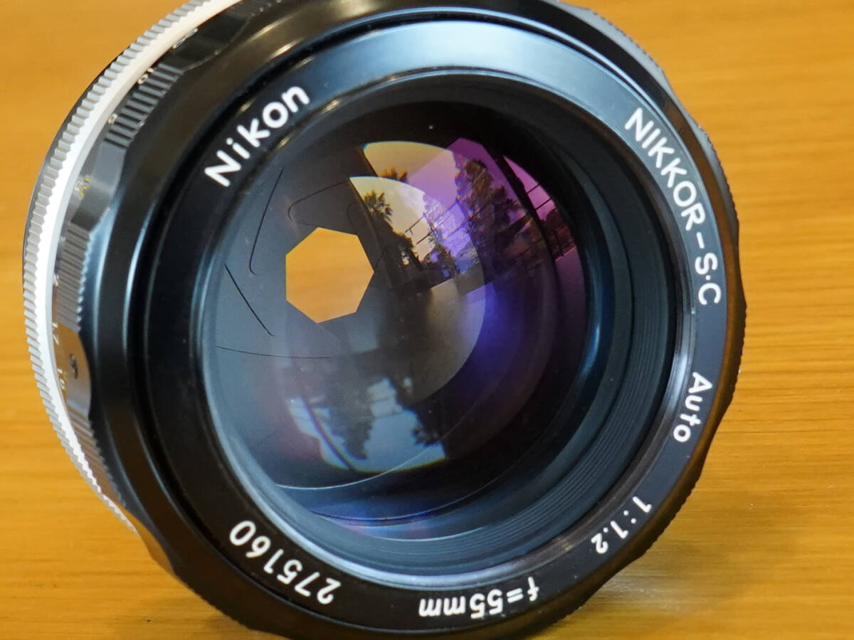 ◇ ニコン Nikon NIKKOR-SC Auto 55mm F1.2 【 美 品 ◇ ニコン Nikon NIKKOR-SC Auto 55mm F1.2 【 美 品