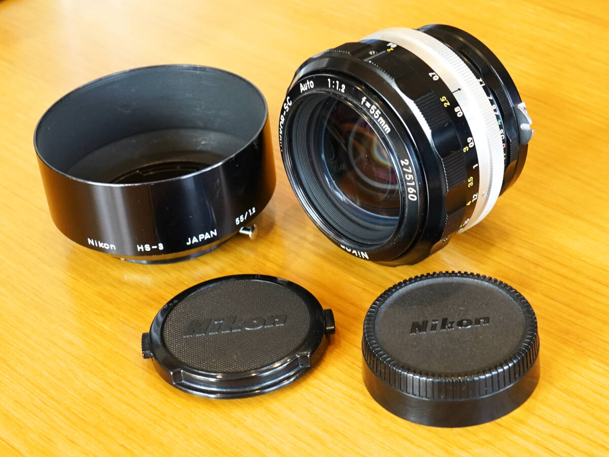◇ ニコン Nikon NIKKOR-SC Auto 55mm F1.2 【 美 品 ◇ ニコン Nikon NIKKOR-SC Auto 55mm F1.2 【 美 品