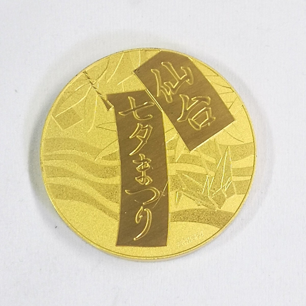 純銀製 七宝章牌 日本の祭りシリーズ 「仙台七夕まつり」造幣局 純銀製 七宝章牌 日本の祭りシリーズ 「仙台七夕まつり」造幣局