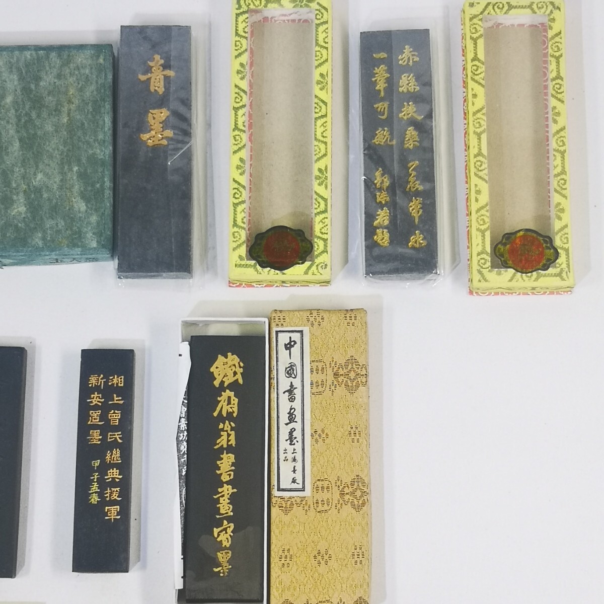 古墨 和墨 唐墨 中国墨 まとめ / 鶯里墨 志き島 玉光堂 玉鳳 古墨 和墨 唐墨 中国墨 まとめ / 鶯里墨 志き島 玉光堂 玉鳳