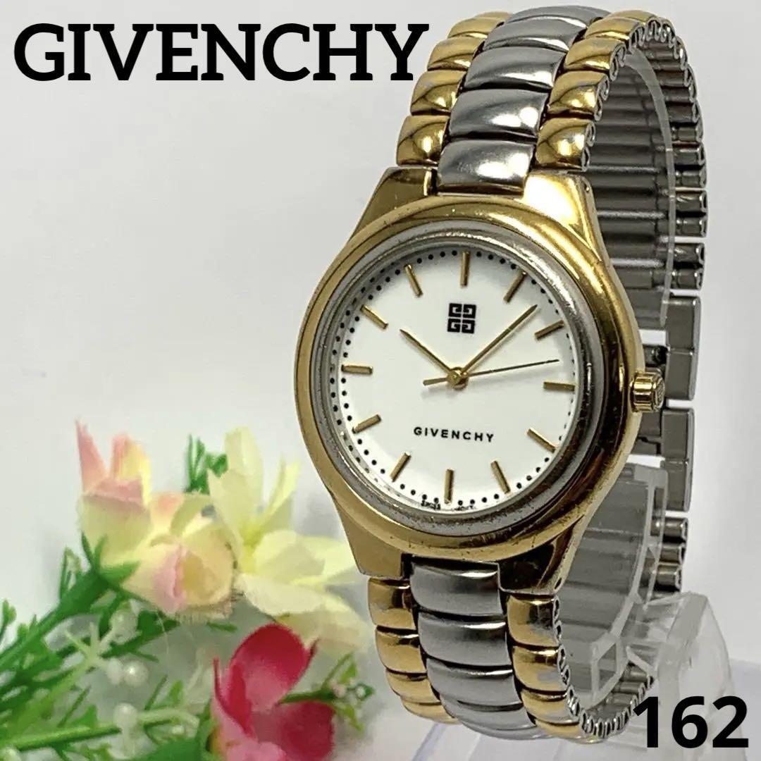 162 稼動品 GIVENCHY メンズ 腕時計 ジバンシー ゴールド 電池 162 稼動品 GIVENCHY メンズ 腕時計 ジバンシー ゴールド 電池