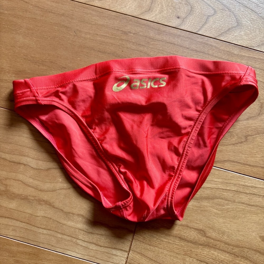美品】asics / ライフセーバー使用品 / ハイドロCD / レッド 美品】asics / ライフセーバー使用品 / ハイドロCD / レッド