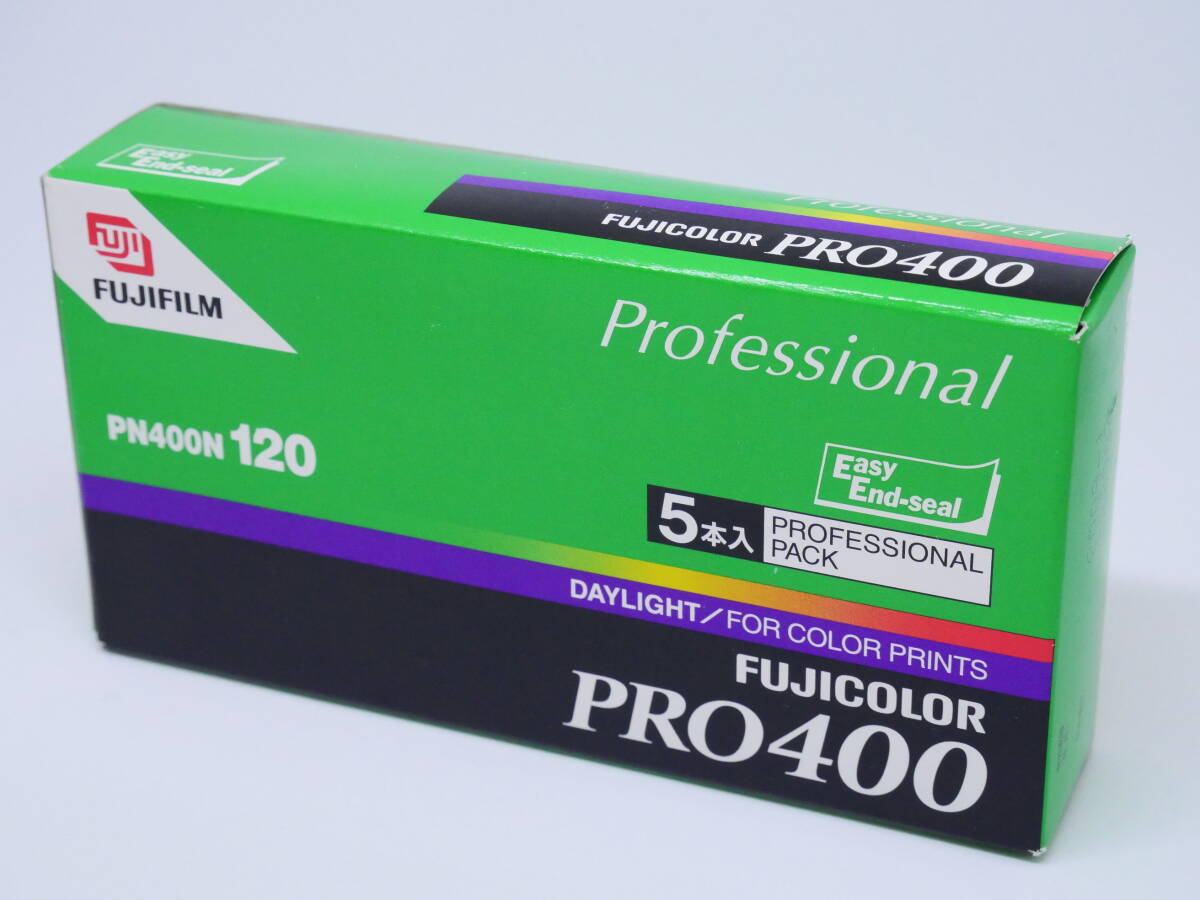 未開封・未使用・期限切れ フジカラーPRO400 120 5本パック 未開封・未使用・期限切れ フジカラーPRO400 120 5本パック