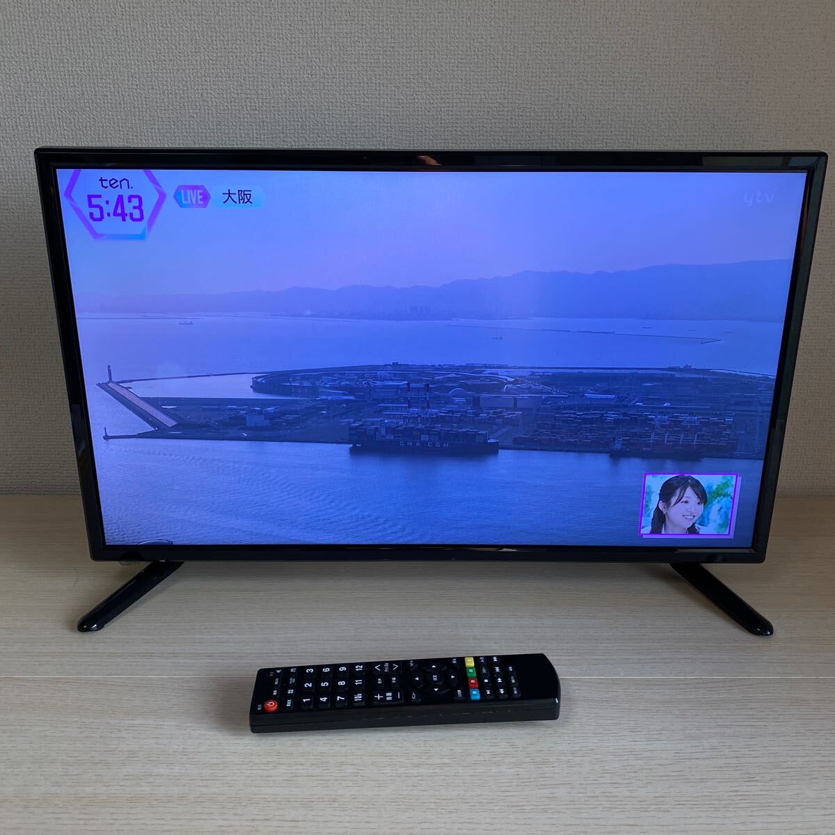 ティーズネットワーク 24インチ 液晶テレビ LE-2411TS リモコン ティーズネットワーク 24インチ 液晶テレビ LE-2411TS リモコン