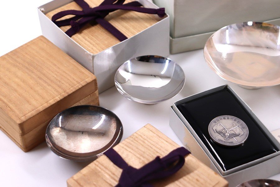 全品 純銀 刻印 銀盃 まとめて 約819g メダル 天賞堂 他 SILVER 全品 純銀 刻印 銀盃 まとめて 約819g メダル 天賞堂 他 SILVER