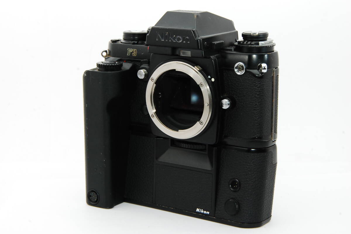 【外観特上級】Nikon ニコン F3 アイラベル ブラック/ MD-4 #j6922 ニコン