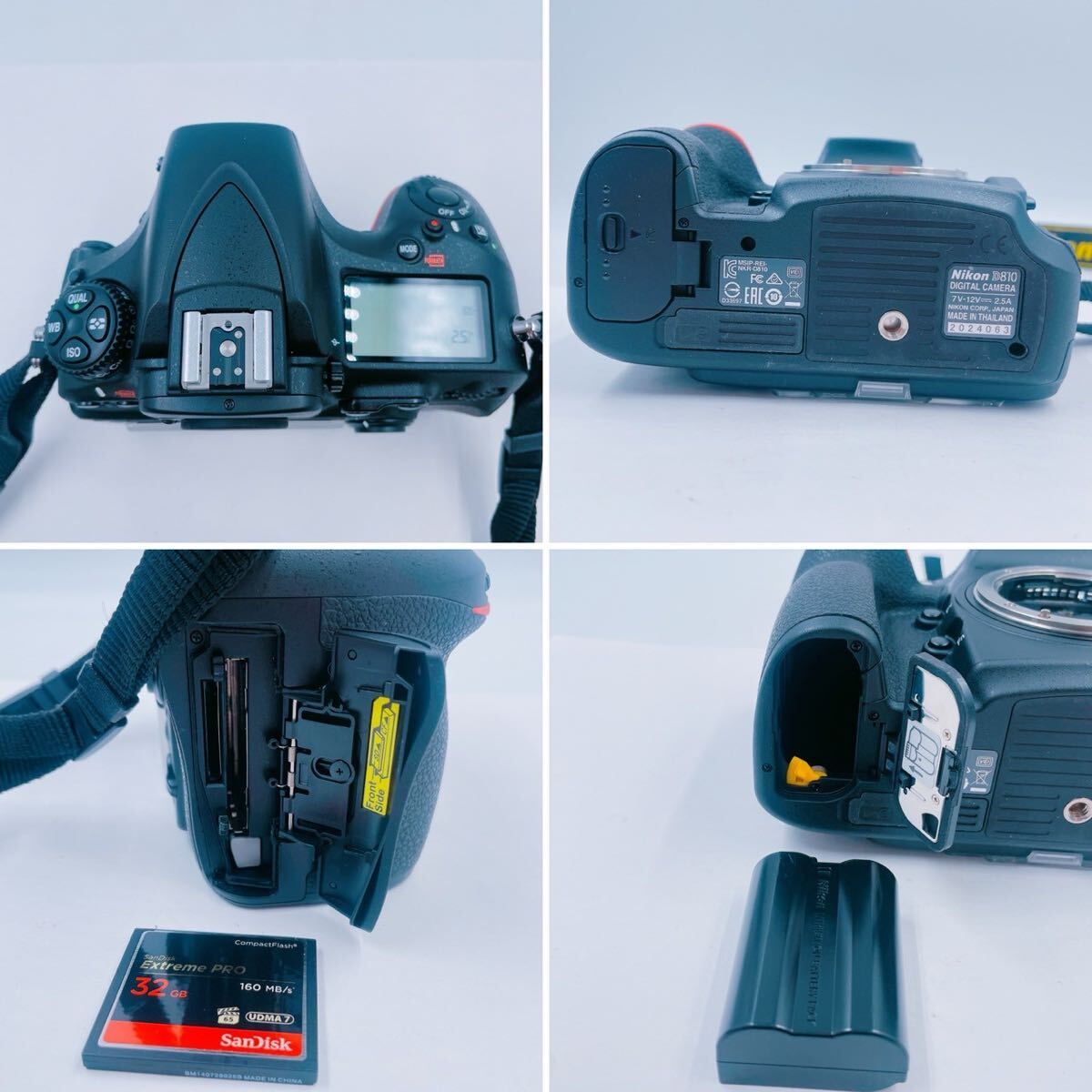 3D006 【動作品】Nikon ニコン 一眼レフ カメラ D810 24-85 VR 3D006 【動作品】Nikon ニコン 一眼レフ カメラ D810 24-85 VR