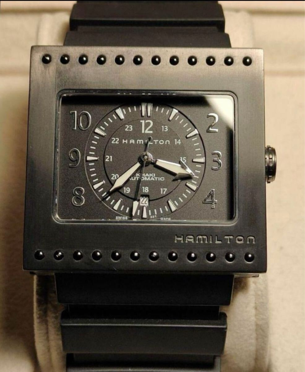 送料込み 希少 チタニウム製 Hamilton Khaki Code Breaker Auto 送料込み 希少 チタニウム製 Hamilton Khaki Code Breaker Auto
