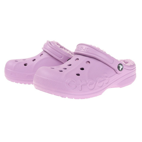 23cm クロックス バヤ ラインド クロッグ Baya Lined Clog オーチャード パープル系 M5W7 ボア 新品