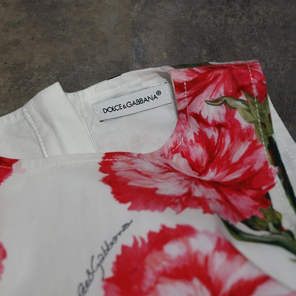 DOLCE&GABBANA◇ドルチェ＆ガッバーナ　子ども用ノースリーブワンピース◇24-30M?92-98cmサイズ　クリーニング済み　美品