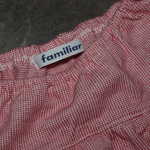 familiar◇ファミリア　チュニック ワンピース◇90サイズ　美品