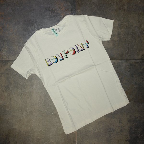 Bonpoint◇ボンポワン?子ども用半袖Tシャツ◇6サイズ?ホワイト系?クリーニング済み　美品