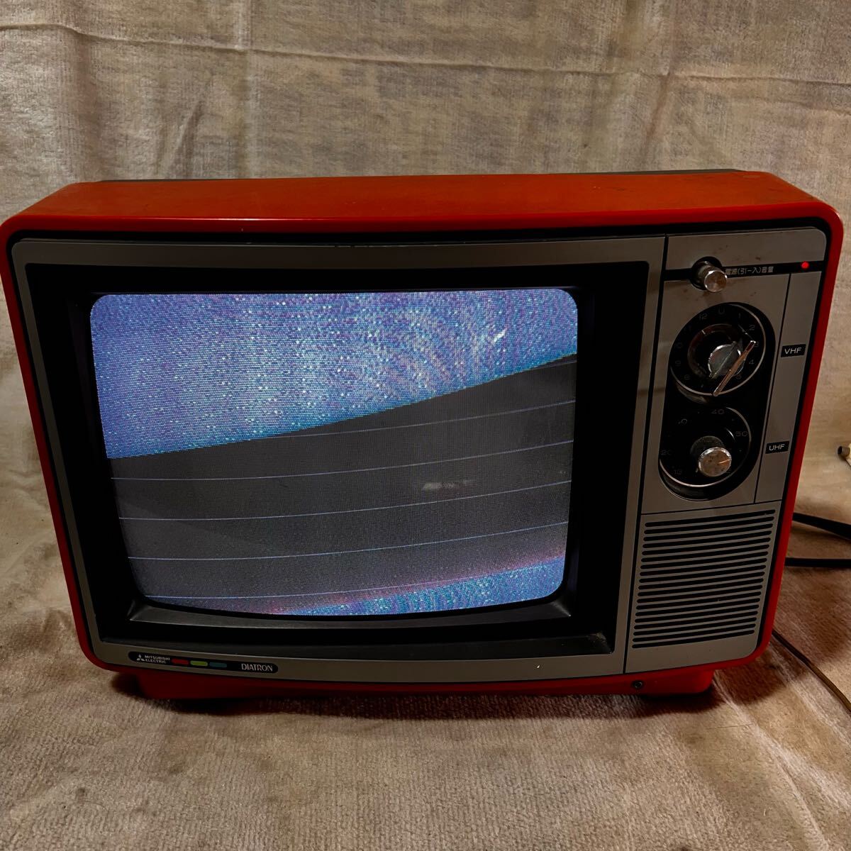 C2270 昭和レトロ MITSUBISHI 三菱 カラーTV ブラウン管テレビ C2270 昭和レトロ MITSUBISHI 三菱 カラーTV ブラウン管テレビ