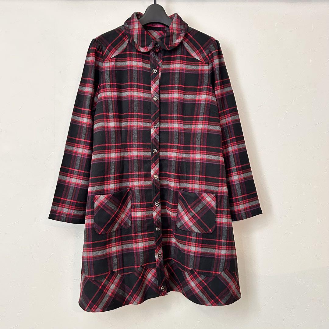 DOLLY GIRL by ANNA SUI チェック柄ワンピース 2 9号 M|Yahoo DOLLY GIRL by ANNA SUI チェック柄ワンピース 2 9号 M|Yahoo
