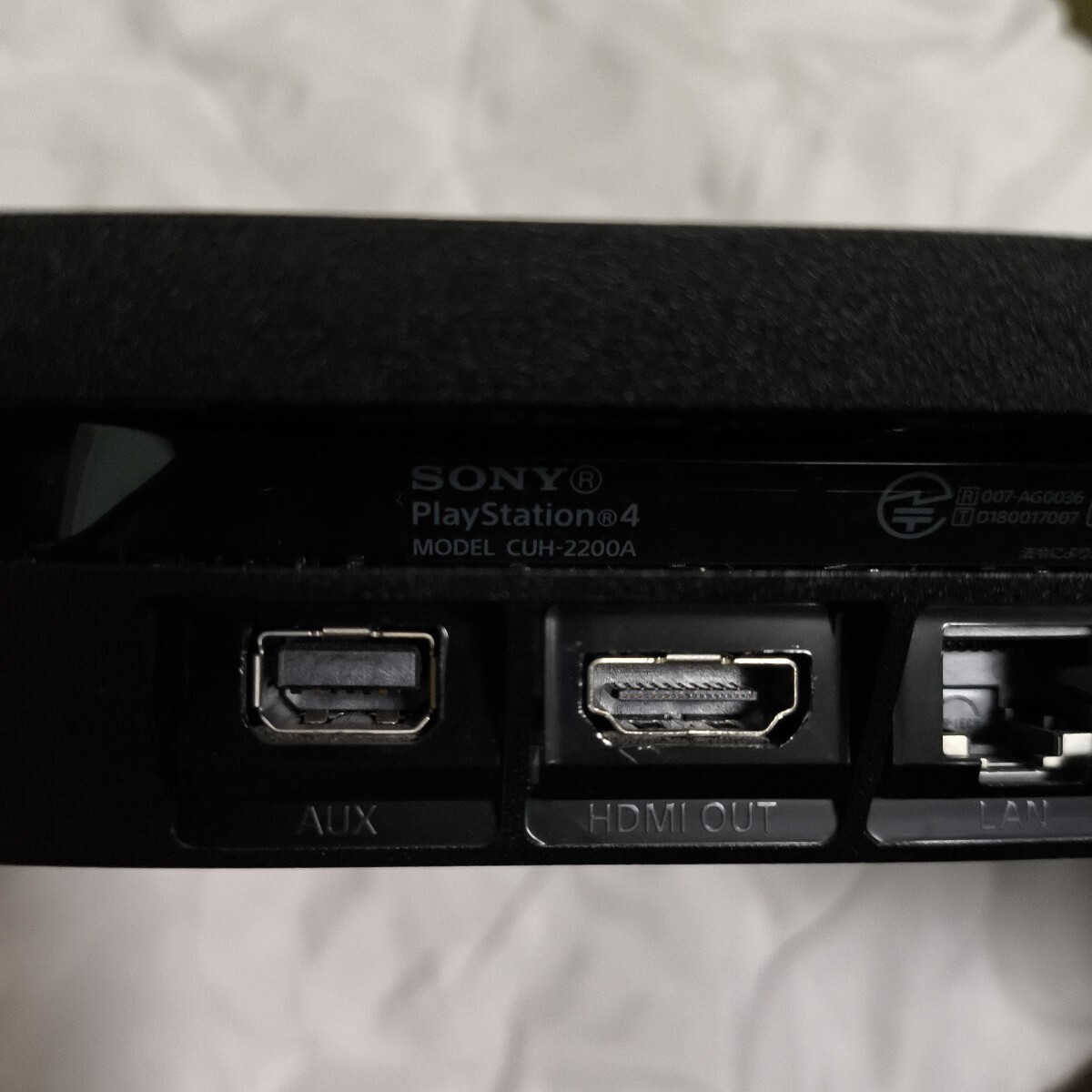 SONY PlayStation4 500GB ジェットブラック( CUH-2200A) 箱付き SONY PlayStation4 500GB ジェットブラック( CUH-2200A) 箱付き
