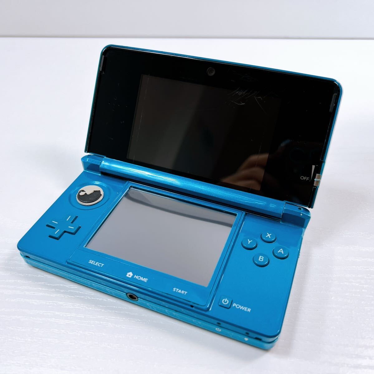 418【中古】Nintendo 3DS 本体 CTR-001 アクアブルー 418【中古】Nintendo 3DS 本体 CTR-001 アクアブルー