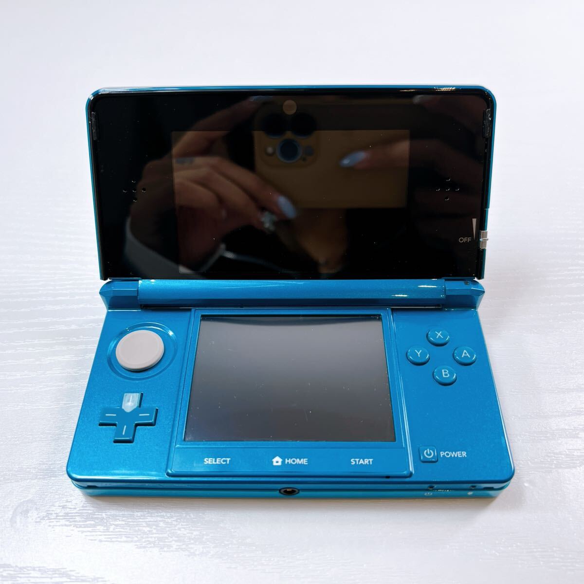 317【中古】Nintendo 3DS 本体 CTR-001 アクアブルー 317【中古】Nintendo 3DS 本体 CTR-001 アクアブルー
