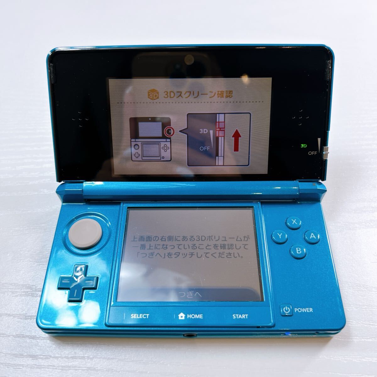 317【中古】Nintendo 3DS 本体 CTR-001 アクアブルー 317【中古】Nintendo 3DS 本体 CTR-001 アクアブルー