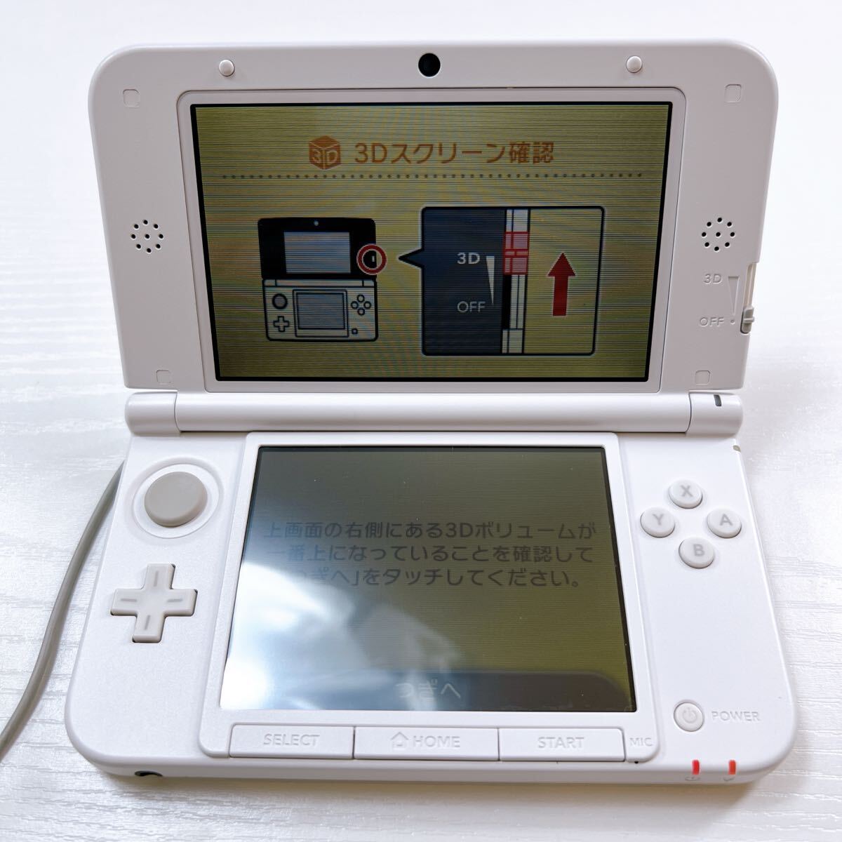 2024年最新入荷 392【中古】Nintendo 3DS ホワイト SPR-001 本体 LL ニンテンドー3DS LL本体