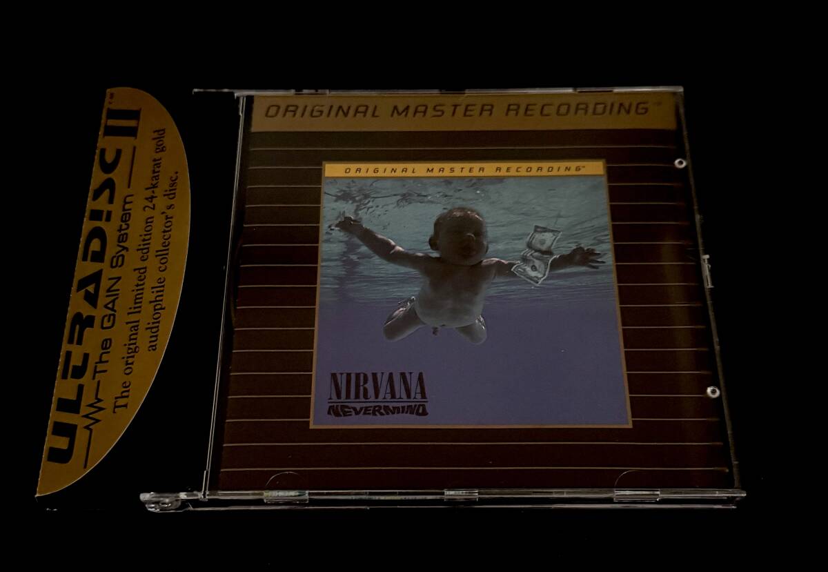 Nirvana Nevermind 24K GOLD +OBI Mobile Fidelity MFSL UDCD モービル?フィデリティ ニルヴァーナ ネヴァーマインド ゴールドCD輸入帯付