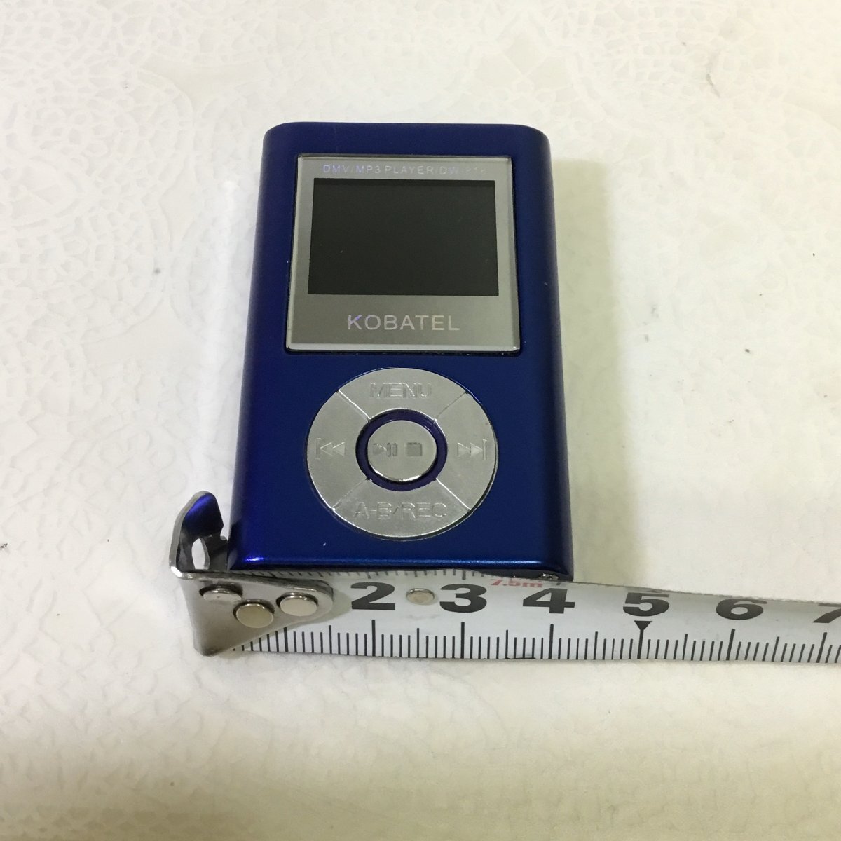 【中古品/CH】KOBATEL コバテル DMV / MP3 / PLAYER / DW-818 プレーヤー ブルー MP3 RS0406/0000