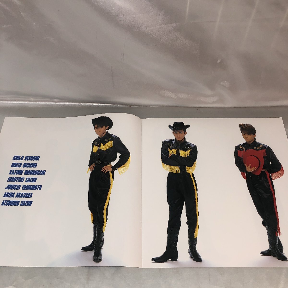【中古/現(xiàn)狀品/KSS】光GENJI 光ゲンジ Hello…I Love You ハロー アイ?ラブ?ユー LP盤 アルバム レコード 長期保管品　MZ0415