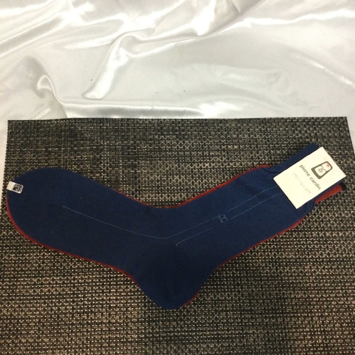 【未使用品/TO】Piere Cardin ピエールカルダン Dunhill ダンヒル ソックス Mサイズ 25cm RS0414/0000