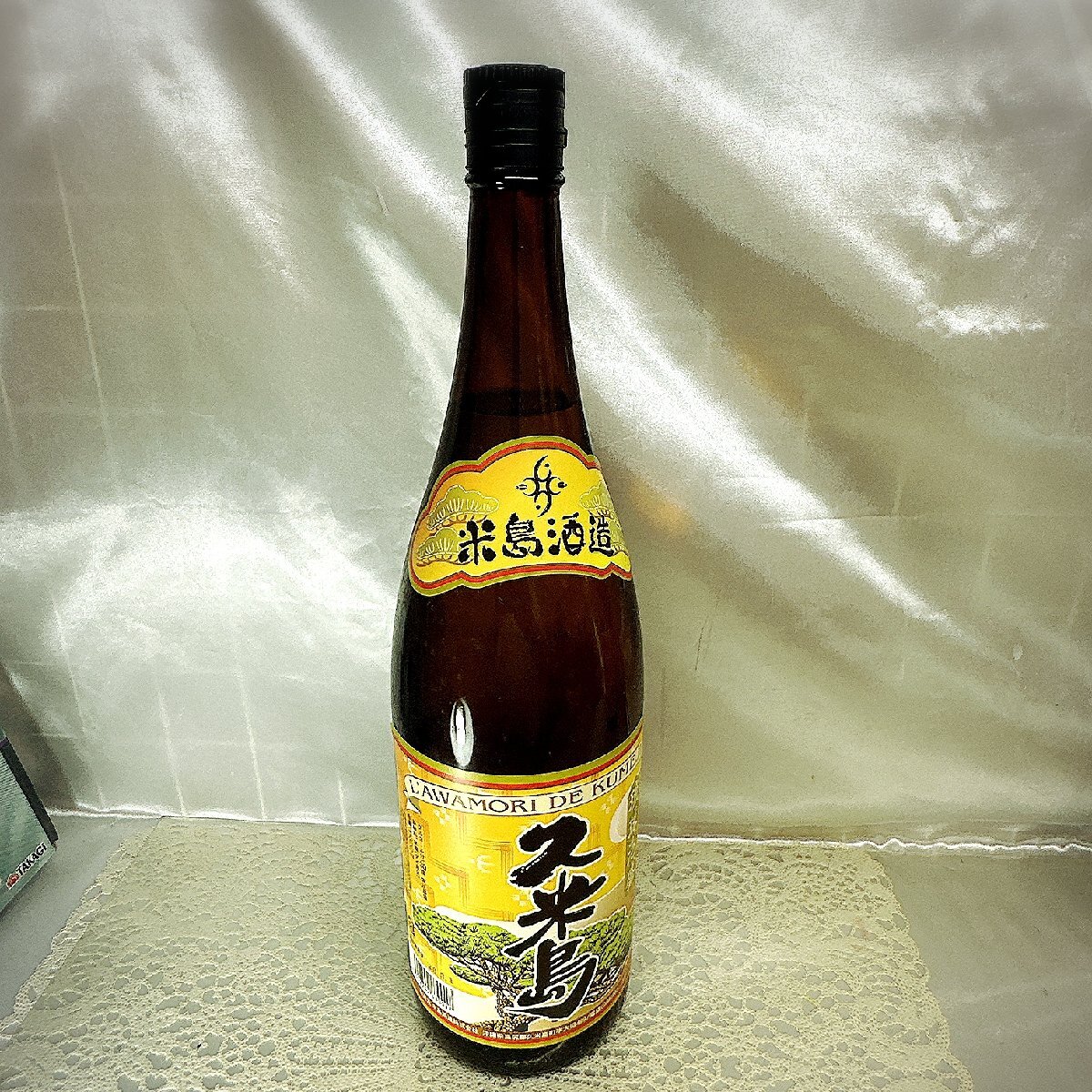 【お酒/未開栓/KSH】琉球泡盛 古酒「久米島」1800ml 30度 詰め日28.3.1 米島酒造　IM0425