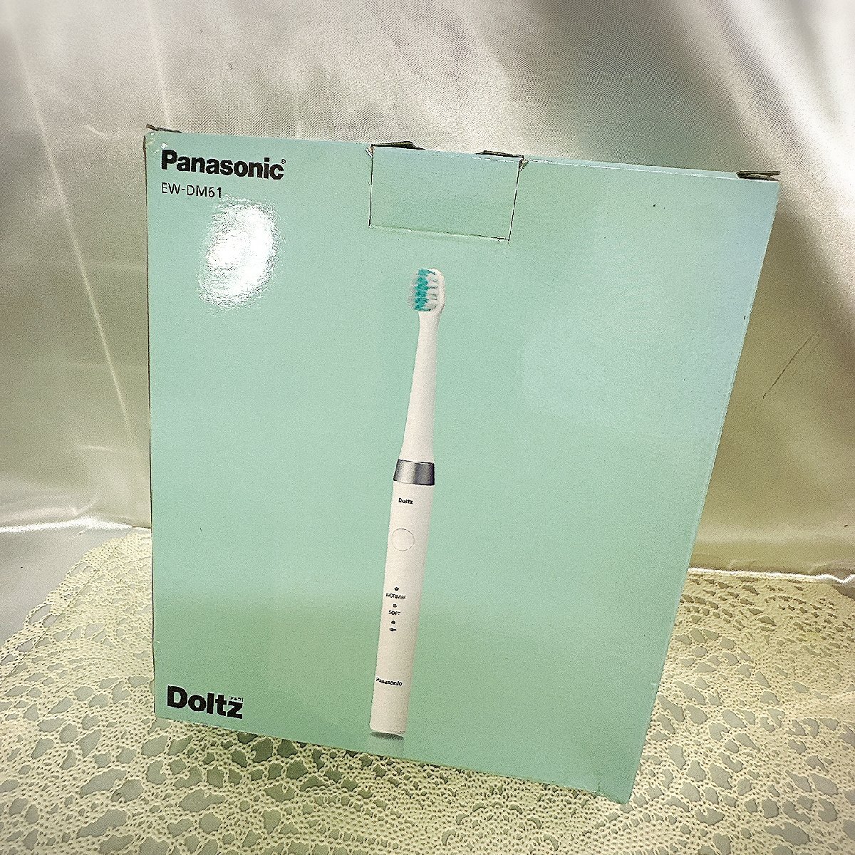 【未使用保管品/KSH】Panasonic パナソニック 音波振動ハブラシ ドルツ EW-DM61-W ホワイト 　IM0426