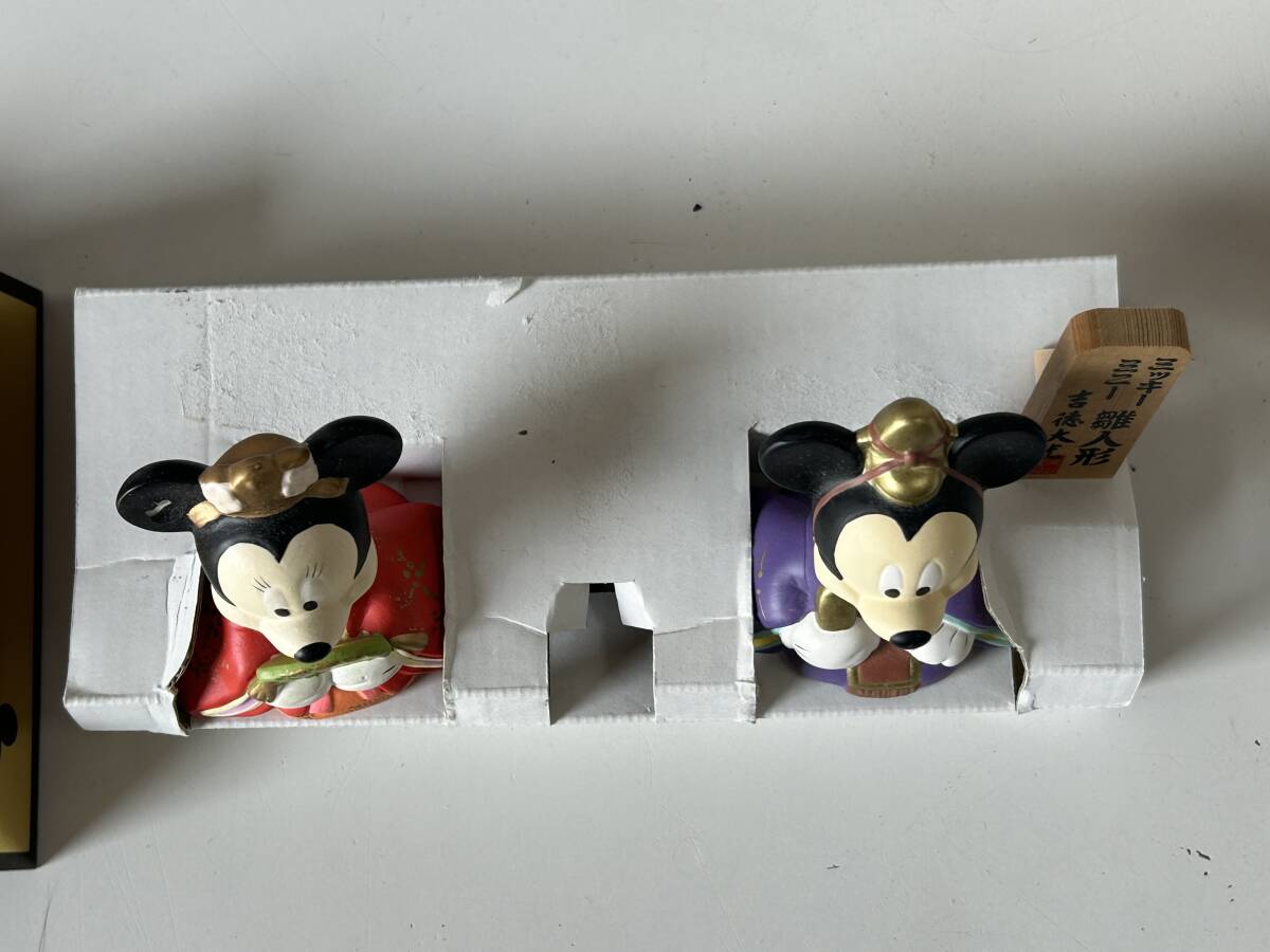①432◇ミッキー ミニー ひなにんぎょう◇雛人形 吉徳大光 ①432◇ミッキー ミニー ひなにんぎょう◇雛人形 吉徳大光