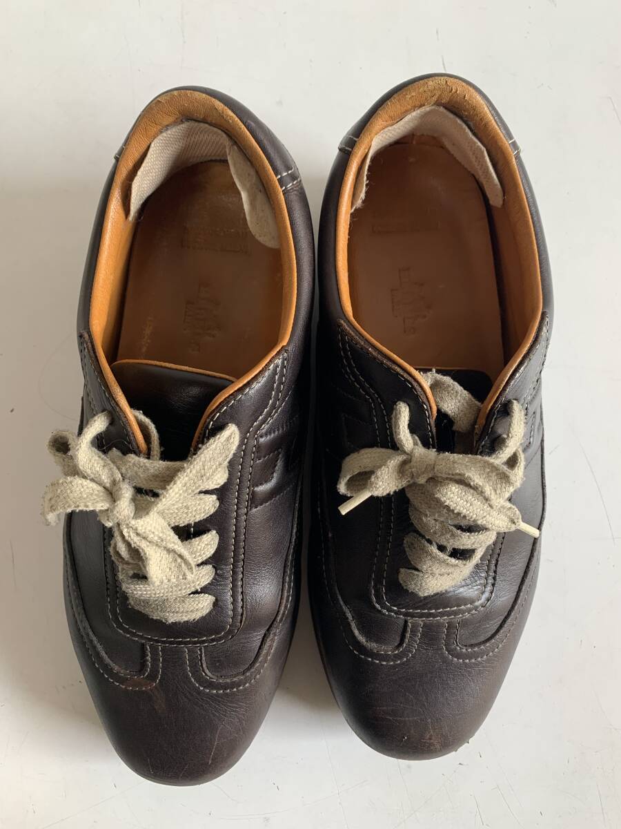 ⑤u215◇Herms エルメス◇クイックレザースニーカー ローカット ⑤u215◇Herms エルメス◇クイックレザースニーカー ローカット
