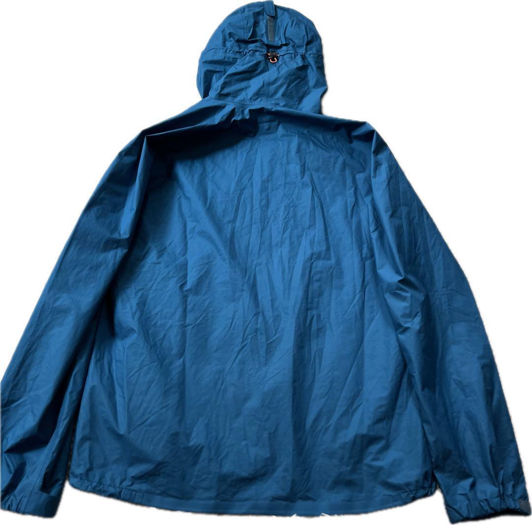 mont-bell モンベル トレントフライヤージャケット レインウェア GORE-TEX ゴアテックス S ブルー 登山トレッキング 通勤通學 収納袋付き
